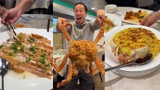Gigantic King Crab Served 3 Ways 