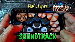 MOBILE LEGEND SOUNDTRACK MENU MUSIC ROCK  REAL DRUM COVER 