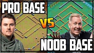 PRO vs. NOOB Base Designs wLinks in Clash of Clans