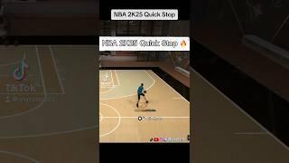 How to Quick Stop in NBA 2K25  #nba2k25