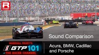 IMSA GTP 101 Sound Comparison
