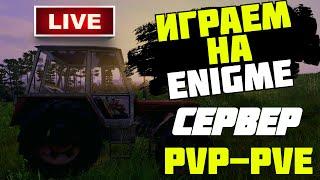 DAYZ - СТРИМ #9 СЕРВЕР Enigma DayZ  PVE-PVP ZONA