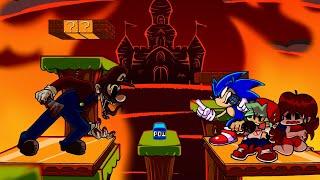 FNF Starman Slaughter But Boyfriend And Sonic Duet