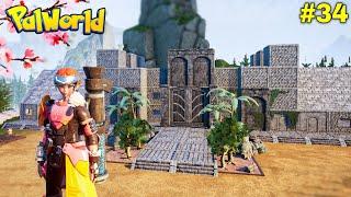 FINALLY I BUILD MY CASTLE  PALWORLD GAMEPLAY #34