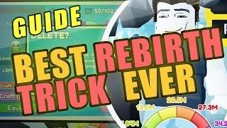 Race Clicker BEST Rebirth TRICK EVER Thank You BongoisaPyro  Roblox