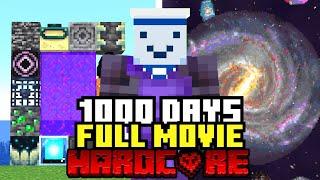 I Survived 1000 Days in Minecraft Hardcore FULL MOVIE