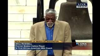 Bill Russell - 50th Anniversary of March On Washington