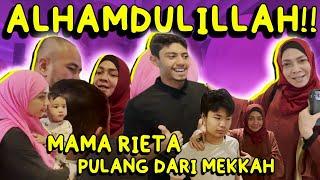 AKHIRNYA MAMA RIETA & ROMBONGAN PULANG DARI HAJI DIJEMPUT CUCU RAFATHAR&RAYYANZA@RansEntertainment