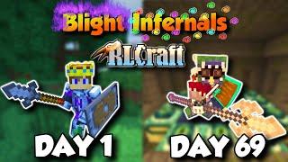 100 Days RLCraft But All Mobs Are Blight Infernals Part 12