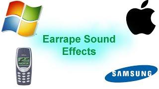 Earrape Sound Effects system startup sound effects