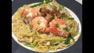 Singapore hokkien prawn mee 新加坡福建虾面