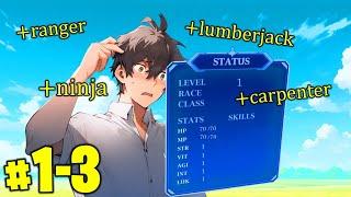 Everybody BULLIES Him But EVERY Time He LEVELS UP He UNLOCKS A New PROFESSION - Manga Recap