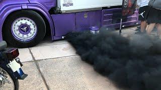 Scania Lepidas Phantom F-4E R580 V8 Insane Black Smoke