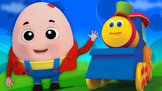 Humpty Dumpty saß an einer Wand  Bob der Zug  Deutsch Kinderlied  Nursery Rhymes  Preschool Song