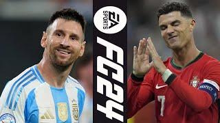 FC 24 - Argentina vs Portugal  Messi vs Ronaldo  Friendly  XBOX X ™ 4K60