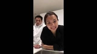 Nazla Alifa Live Instagram with Aqsa Aswar and Azriel Soeharsono  16022019