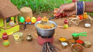 Miniature Full Chicken Biryani + Chicken Curry  Mini Foodkey