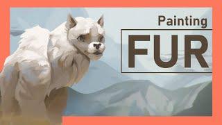 How to paint FUR