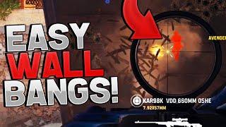 HOW TO GET EASY & FASTER BULLET PENETRATION KILLS in VANGUARD Best Wall Bang Class Setup & Tips