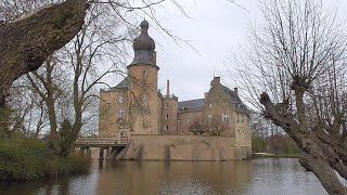 GERMANY water castles Raesfeld and Gemen Borken