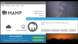 how to make free port 80 for mamp  fixing port 80 for mamp