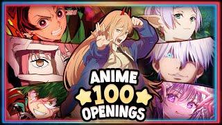 GUESS THE ANIME OPENING Very Easy - Very Hard 100 Openings