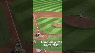 Aaron Judge 61st Homerun 09282022