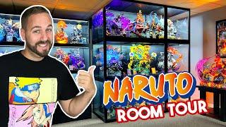 The ULTIMATE Naruto  Statue Collection  Room Tour Showcase