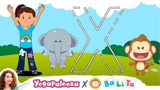 We love Yoga Learn the Yoga Alphabet with our new friends from Balita