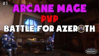 АРКАН МАГ ПВП БФА  ARCANE MAGE PVP BFA #1