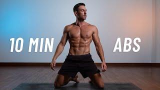 10 MIN INTENSE AB WORKOUT - Six Pack Abs At Home No Equipment