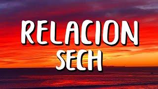 Sech - Relación LetraLyrics