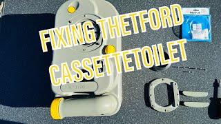 #658 Thetford cassettetoilet reparatie