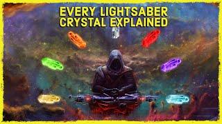 EVERY SINGLE Lightsaber Crystal Explained Canon + Legends