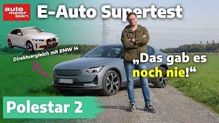 Polestar 2 Kann das Facelift alles besser? E-Auto Supertest mit Alex Bloch  auto motor und sport