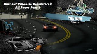 Burnout Paradise Remastered All Races 14