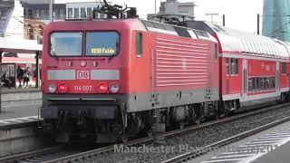 HD DB German Trains At Frankfurt Main Sud Station On The 01102019