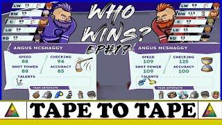 TAPE TO TAPE HOCKEY GAME  Which FULL Standard Playthrough Wins?  Tape to Tape Gameplay  Sports