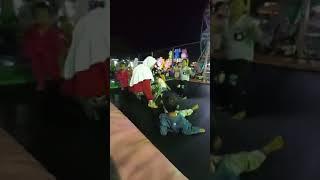 nadira main trampolin di pasar malam