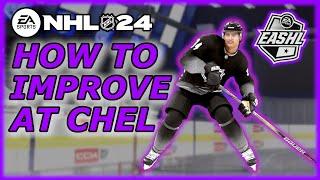 HOW TO GET BETTER AT EASHL  NHL 24