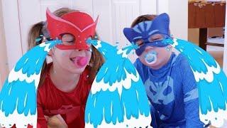 PJ Masks Become Babies  LIVE 247   Kids Cartoon