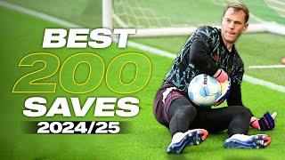 Best 200 Goalkeeper Saves in Football 202425  HD