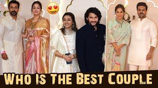 Who Is The Best Couple Ram Charan - Suriya - Mahesh Babu Visuals At Ananth Ambani Wedding