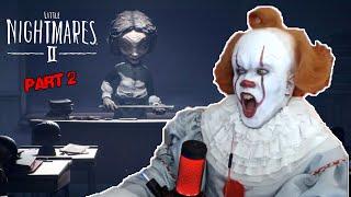 PENNYWISE PLAYS LITTLE NIGHTMARES The Teacher is here - Part 2  Prince De Guzman