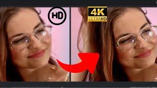 How to Upscale Video Quality to 4k 8k with ai 100% Free