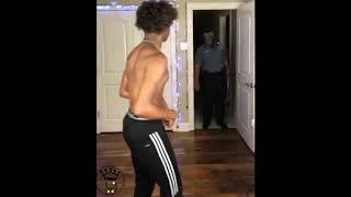 Son gets Caught Grind Dancing In The House by His Mother