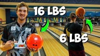 We Struck with EVERY Bowling Ball WEIGHT 6-16 lbs