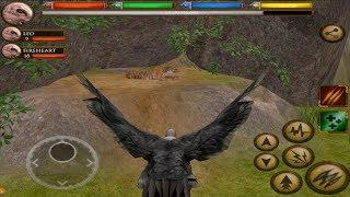 Furious Vulture VS Angry Tiger and Gorilla Boss Fight Ultimate Savanna Simulator