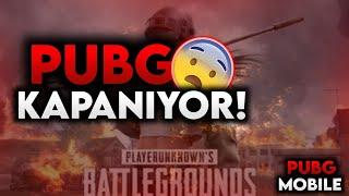 PUBG KAPANIYOR  PUBG NEDEN KAPANIYOR ? RESMİ AÇIKLAMA GELDİ 2021