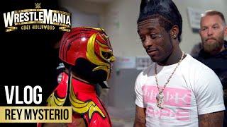 Mysterio explains WrestleMania gear reacts to bittersweet dream match WrestleMania 39 Vlog